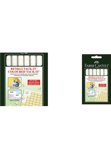 Faber-Castell Tack-It Hamur Yapıştırıcı Beyaz 50 Gr.