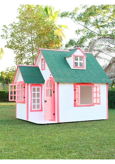 Mandu Ahşap Çocuk Oyun Evi Playhouse Beykoz