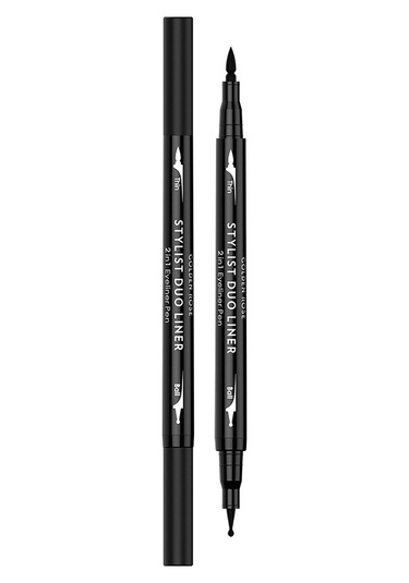 Golden Rose Stylist Duo Liner 2in1 Eyeliner Pen Siyah