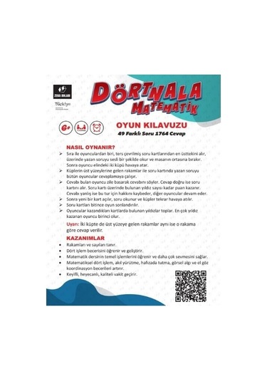 Zeka Dolabı Dörtnala Matematik Matematik Işlemlerini Öğreten, Se