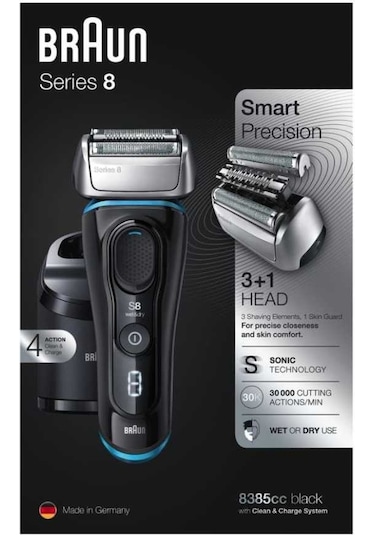 Braun Series 8 8385CC Islak ve Kuru Tıraş Makinesi