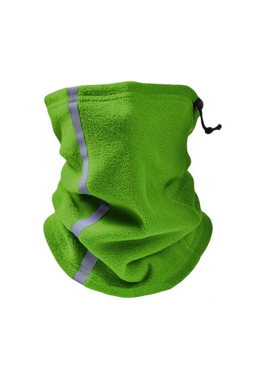 Wezone Kışlık Polar Boyunluk - Bisiklet, Kayak Ve Outdoor Aktiviteler İçin Sıcak Tutar Yeşil