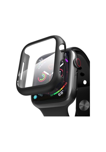 Microsonic iOS Uyumlu Watch Se 40Mm Kılıf Matte Slim Siyah