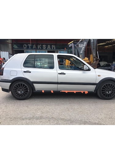Vw Golf 3 Marşpiyel Takımı - Plastik - Parlak Siyah