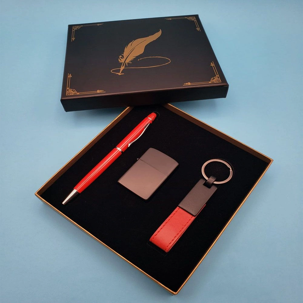 Emh Store Kırmızı Anahtarlık Çakmak Ve Touchpen Kalem
