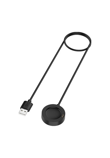 Flybuy Xiaomi Watch S4 / 2 / H1 / 2 Pro / S3 / S2 Manyetik Şarj Kablosu 1m Siyah, Akıllı Saat Şarj Cihazı/