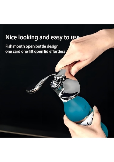 Alaşımlı Kapak Açacağı, Uçan Kuş Şişe Açacağı Gümüş Gri