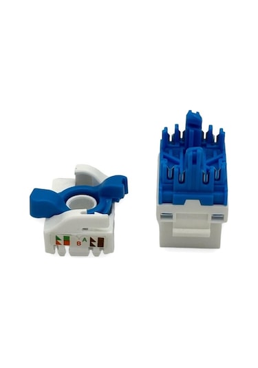 Keystone Jack Utp Cat6 180 D Çevirmeli 10'lu Paket