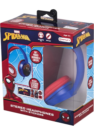 Amplify MV-6513-SP2 Marvel Spiderman Kablolu Mikrofonlu Kulak Üstü Kulaklık