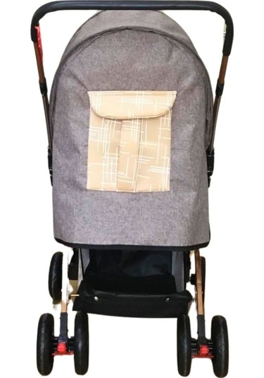 Vavbaby Dual Comfort Line Çift Yönlü Bebek Arabası Bej-gold