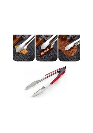 Xiyyadms 22cm Çelik Gıda Kırpıcı, Isıya Dayanıklı, Anti Kayma, Barbekü, Bufet, Steak İçin Ev Ofis Mutfak Gereci Diğer