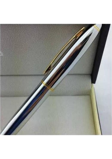 Scrikss 35 Gold Krom Dolma Kalem Lux Kutuda