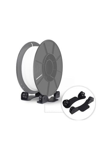Tenfowee 3d Yazıcı Filament Tutucu - Cr-10, Ender 3 Uyumlu Metal Askılık Siyah