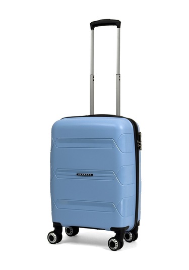 Lucas Polipropilen Kırılmaz Valiz, Kabin Boy Bebe Mavisi