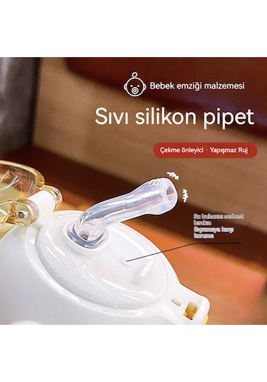 Büyük Kapasiteli 316 Paslanmaz Çelik Termos Bardak Beyaz