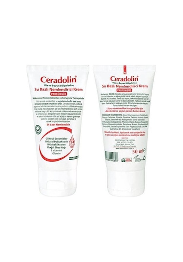 Ceradolin Su Bazlı Nemlendirici Krem Parfümsüz 50 Ml
