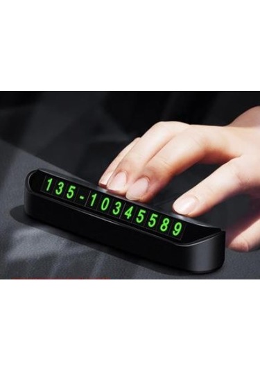 Araç Torpido Üstü Aç Kapa Numaratör Çok Renkli