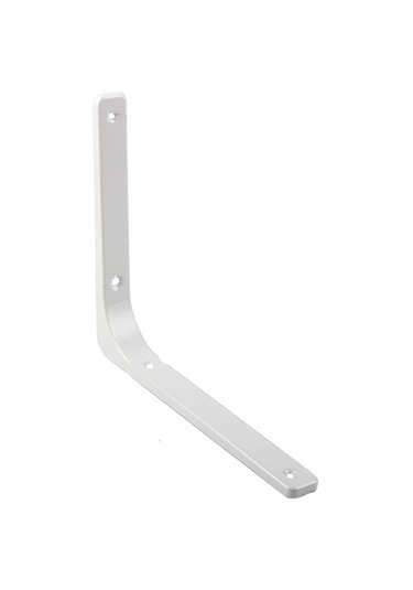Suntek Ağır Hizmet Raf Aparatı Duvara Asma L Şekilli Braketler Beyaz 12 İnç Beyaz