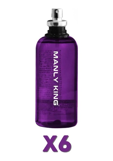 Manly King ﻿Erkek Parfüm EDC 6 x 125 ML