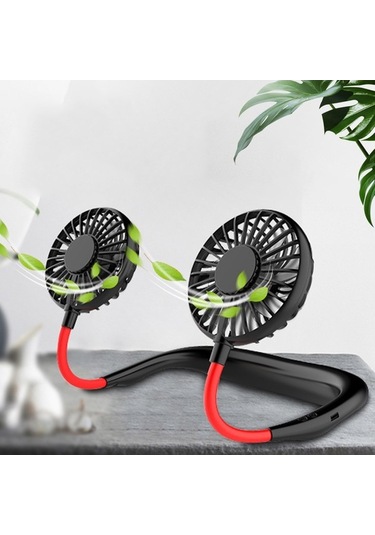 Didadodo Portatif Boyun Fanı: 3 Hız, 7 Renk Led, Şarj Edilebilir, Aromaterapili Spor Ve Seyahat İçin Diğer