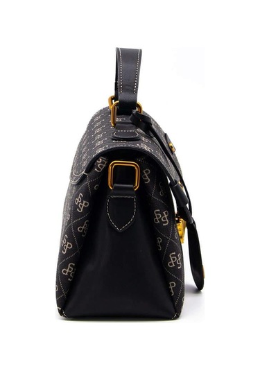 Silver Polo 3 Bölmeli Kadın El Çantası 1159 M178 45430 Füme Mat Siyah 45430 Füme Mat Siyah Çok Renkli