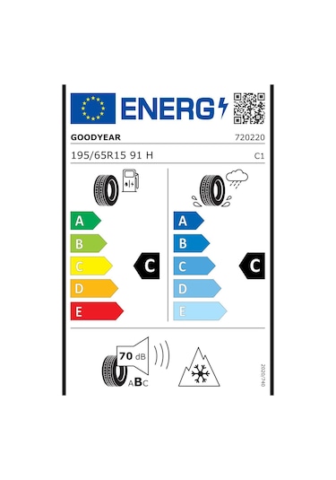 Goodyear 195/65R15 91H Wintercommand Kış Lastiği 2025