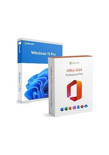 Mıcrosoft Office 2021 Professional Plus + Windows 11 Professional Dijital Key Ömür Boyu