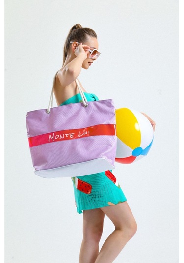 Monte Lui 1011 Plaj Çantası Lila