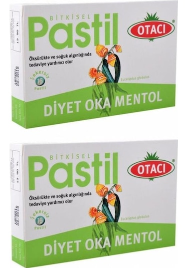 Otacı Oka Mentol Diyet Pastıl 2 Adet