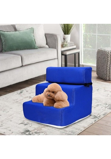 Suntek Pet Köpek Merdiven Rampa Yıkanabilir Koyu-mavi