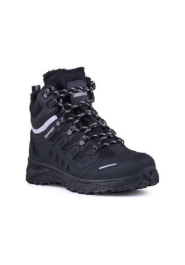 Slazenger Hidra Su Soğuk Dayanıklı Kışlık Erkek Bot Siyah - Siyah