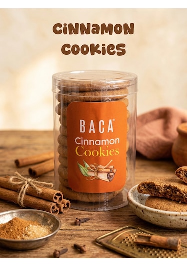 Cinnamon Cookies Tarçınlı 130g