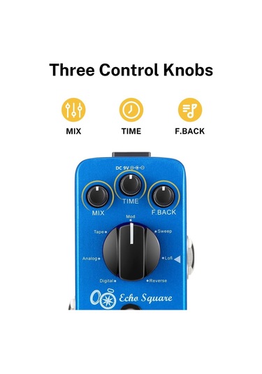 Donner Ec1006 Dijital Multi Delay Pedalı