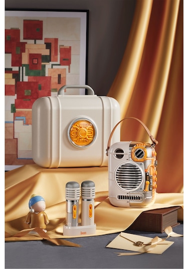 Divoom Spark Pro Çift Karaoke Mikrofonlu 80 W Bluetooth Hoparlör