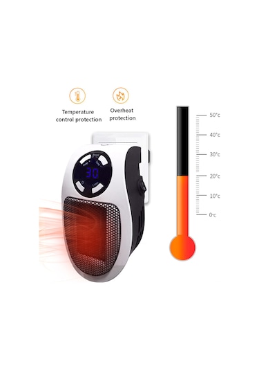 Ximistore9 Küçük Ve Akıllı Ptc Seramik Isıtıcı - Hızlı Isınma, Düşük Gürültü, Taşınabilir