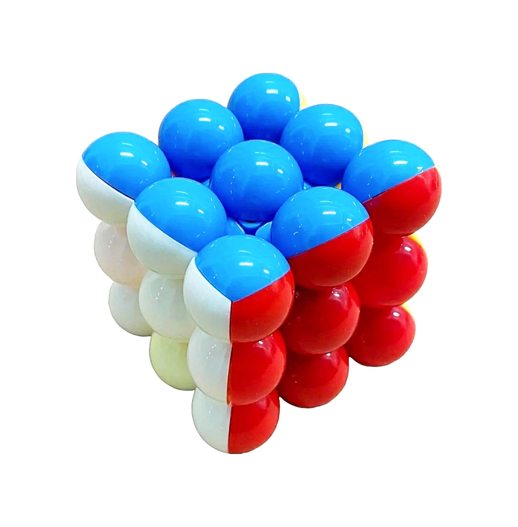 Kızılkaya Yuvarlak Sabır Küpü Rubik Küp Zeka Küpü 218-h22