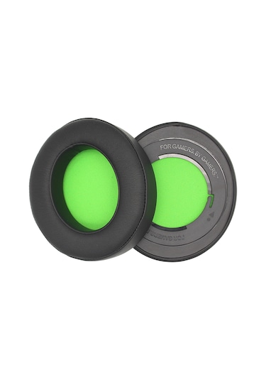 Geeksen Kulaklık Kulaklıklar Protein Deri Sünger Kulaklıklar Razer Kraken 7.1 V2 Yeşil Yeşil