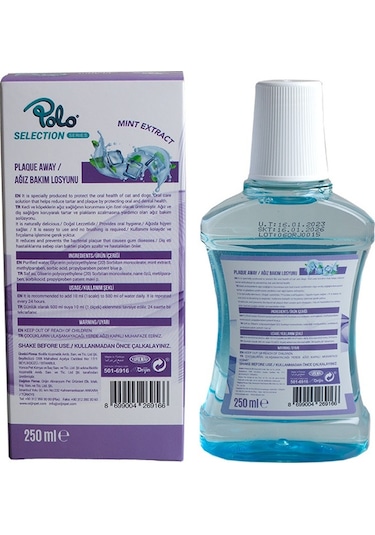 Polo Selection Series Kedi Köpek Ağız Bakım Losyonu 250 ML