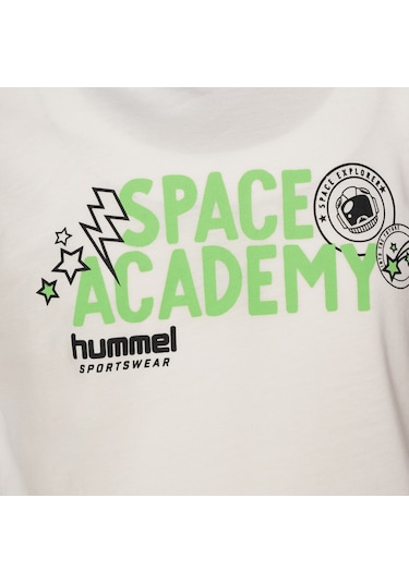Hummel Kesıa Çocuk Kısa Kollu Tişört 912125-9003 Beyaz