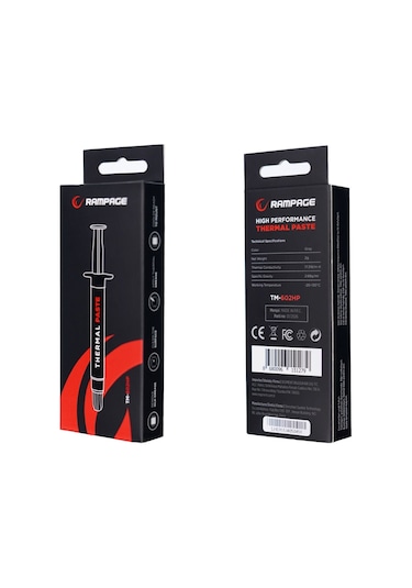 Rampage Tm-602hp 2g 17,3w M.k Gri Yüksek Performans Termal Macun