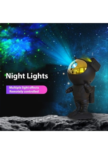 Artfulabode Yıldız Projeksiyon Lambası - 2 Zamanlama Modlu Astronot Şekilli Ev Dekoru