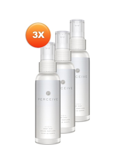 Avon Perceive Kadın Vücut Spreyi 3 x 100 ML