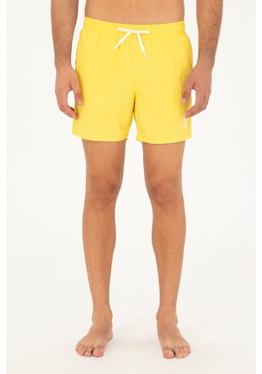 U.s. Polo Assn. Erkek Sarı Deniz Şortu 50282927-vr044 Sarı