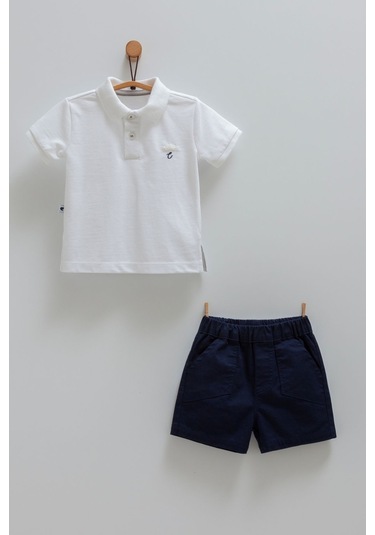 Pike Tshırt Şort Takım Lacivert