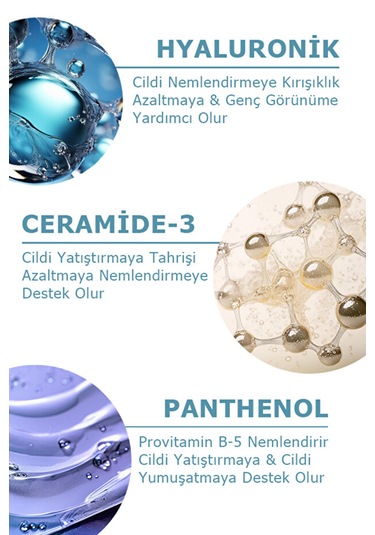 Hyalüronik Asit İçeren Nemlendirici Yüz Bakım Kremi 50 Ml