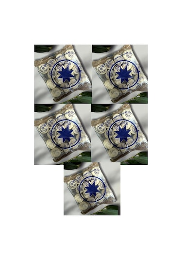 5 Adet Ruşur Taşı Mühürlü Sefidab Taşı 1 Paket 400 Gr 13 - 17 Arası