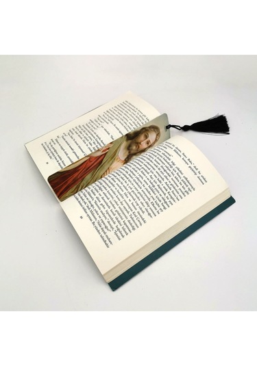 Hz.isa Baskılı, Püsküllü Kitap Ayracı Bookmark,ayraç-104