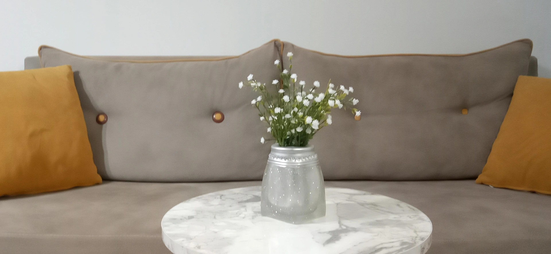 2 Adet Vazo Dahil,vazoda Çiçek,beyaz Yapay Çiçek,vazo Dekoratif Kristal Taşlı Gümüş Poliresin 7x7x15cm Çok Renkli