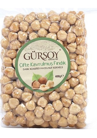 Gürsoy Çifte Kavrulmuş İç Fındık Vakumlu Paket 400 G