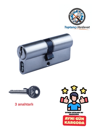 Daf Kapı Göbegi 3 Anahtar Daf Çelik Kapı Göbegi Cerman Barel 1 ADET